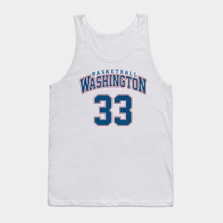 Washington Basketball - Player Number 33 Tank Top